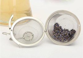 Kei Tea Infuser long handed stainless steel strainer N8