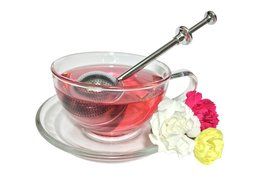 Tea Infuser With Saucer Stainless Steel Tea Ball is Perfect for Teapot, Mug, Bottle, Cup, Glass, and Travel Set... N4