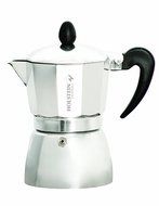 Holstein Housewares H-08081 6-Cup Aluminum Espresso Maker - Red N8