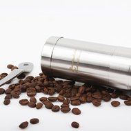Portable Handheld Coffee Grinder - Ceramic Burr and Professional Grade Stainless Steel. Perfect Manual Coffee... N6