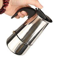 9 Cup 450ml Stainless Steel Moka Espresso Latte Percolator Stove Top Coffee Maker Pot N5