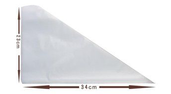 100pcs Disposable 16-inch Decorating Bags N5