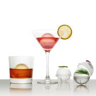 Docooler&reg; 4Pcs Ice Ball Maker Ice Cube Mold Set for Cocktails Whiskey Drinking N5