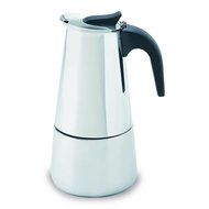 IMUSA USA Stainless Steel 6-Cup Coffeemaker, Silver