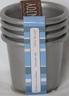 Cuisinart 4 Piece Dariol Set, Mini, Steel Gray