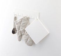 YAMAZAKI home 2952 Tower Square Trivet, White N3