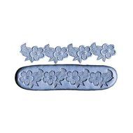 Silicone Mold Lace Maker - Flowers and Leaves Design