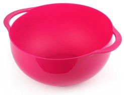 8pcs Mixing Compact Bowl Set Rainbow Food Preparation and Measuring Nesting Baking Tools,Multicolored N6