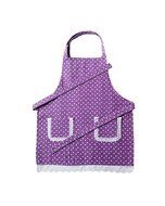 Purple Children's Baking Set with Matching Personalized Apron by Dikor N12