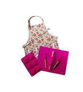 Purple Children's Baking Set with Matching Personalized Apron by Dikor N13