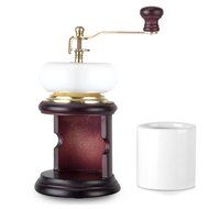 SNUUNG Manual Coffee Grinder Portable Hand Crank Mill Adjustable Ceramic Burr N13