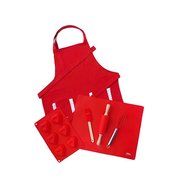 Purple Children's Baking Set with Matching Personalized Apron by Dikor N16