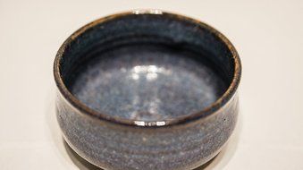 Matcha bowl chawan Hagiyaki Aoyagi blue Artist Artwork N7
