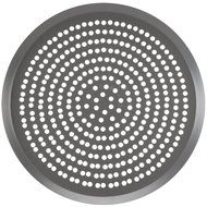 American Metalcraft CAR13HCSP 13" Super Perforated Hard Coat Anodized Aluminum CAR Pizza Pan N2