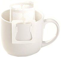 TrulyAll Pour-Over Coffee Paper Dripper Filters - Single Cup Coffee Makers (Pack of 100) N8