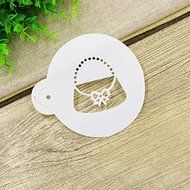 Sher Fashionista Cookie Stencil Set,Tools Cake Decoration Stencil,Fondant Stencils Cake Decorating Tool Set, N3