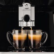 KRUPS EA8808 2-IN-1 Touch Cappuccino Fully Automatic Espresso Machine, 57-Ounce, Black N11
