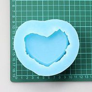Sher The Heart-shaped Rose Resin Jewelry Box Chocolate Silicone Molds,Decoration Tools Bakeware N2