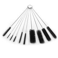 8 Inch Nylon Tube Brush Cleaning Set with Wire Loop Handle ( 10 pieces ) N6