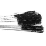 8 Inch Nylon Tube Brush Cleaning Set with Wire Loop Handle ( 10 pieces ) N8