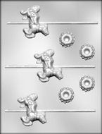 CK Products Carousel Horses Chocolate Mold