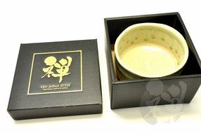 Japanese Mino yaki Matcha Bowl Green Tea 12.3 / 12.3 / 7.2cm (4.8 / 4.8 / 2.8inch)[7163] N2