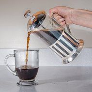 French Press 34 OZ &ndash; This Coffee Press Features A Stainless Steel Coffee Plunger And Carafe Holder Making This... N6