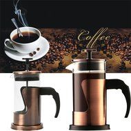 UBLISS Stainless Steel Teapot,Coffee French Pressure Pot (800ml) N6