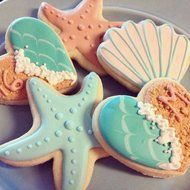 tyoungg 4 pcs / Set Mermaid Starfish Shell Hippocampus Sea Creatures Animal Shape Stainless Steel Cookie Cutter... N3