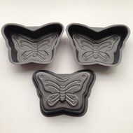Yunko 3 Pack Nonstick Mini Pie Pans 5.1 inch Tarts,Tartlets,Cupcakes,Pies,Cheesecakes,Bread,Jelly,Pudding Mold... N20