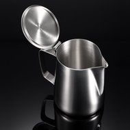 Anself Stainless Steel Milk Frothing Pitcher Coffee Foam Container Milk Cup Espresso Measuring Cups N6