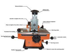 Semi-automatic Sheet Embosser Metal Stamping Printer Mark Machine Without Lable N4