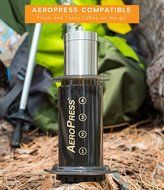 Manual Coffee Grinder with Ceramic Burr by Cozyna, Coffee Bean Grinder, Stainless Steel - Aeropress Compatible... N11