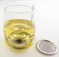Zoie + Chloe Extra Large Stainless Steel Tea Infuser for Loose Tea - 2 Tbsp Capacity for Stronger Brew N4