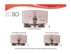 Capresso EC50 Stainless Steel Pump Espresso and Cappuccino Machine N5