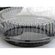 9 Inch High Dome Plastic Disposable/Reusable Pie Carrier #WJ43 (10) N4