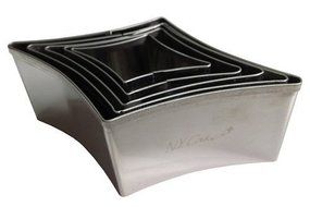 NY Cake Concave Diamond Cutter, Set of 5