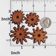 Western Spur Rowel Steampunk Mold Easy To Use Flexible Silicone Food Safe Fondant, Chocolate, Candy, Resin, Polymer...