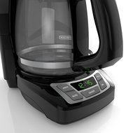 BLACK+DECKER CM1160B 12 Cup Programmable Coffee Maker, Digital Control Programmable Coffee Maker, Black/Stainless... N6