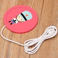 Beauty Clubs Silicone Heat Warmer Heater Milk Tea Coffee Mug Hot Drinks Beverage Cup (Red) N10
