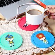 Beauty Clubs Silicone Heat Warmer Heater Milk Tea Coffee Mug Hot Drinks Beverage Cup (Red) N11