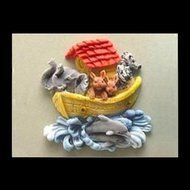 Cake Decorating Fondant baking Mold tool Noah's Ark mold