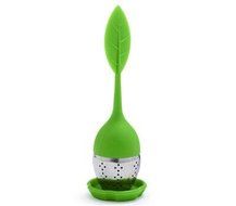 Teami Blends Leaf Infuser - Stainless Steel with Silicone Handle. Brew a Cleaner, Smoother Infused Cup of Tea. N7