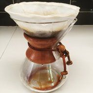 Reusable Coffee Filters for Chemex ,No Harmful Chemical ,All Natural ,2 Pack of P&amp;F Circle Shaped Filters N4