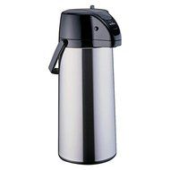 Zojirushi Silver Decaf Lever Airpot with Brew Thru Stem Stopper, 2.1 Liter