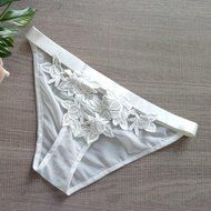 Underwear, PHOTNO Summer Beach Fashion Women Lace Super Crochet openwork Bra Set N2