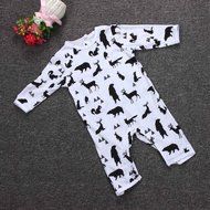 Unisex Baby Jumpsuit,Laimeng Newborn Infant Clothes Baby Boy Girl Tops Animals Print Romper Outfits Jumpsuit (... N2
