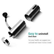 Coffee Grinder Stainless Steel Manual Hand Crank Mill Grinds for Precision Brewing Beans Spices Brushed N4