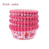 TXIN 100Pcs Paper Cake Cupcake Baking Muffin Box Cup Case Party Tray Cake Mold Decor (green) N3