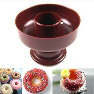 Genenic DIY Toast Sugarcraft Donut Cake Decorating Tool Cutter Mold Doughnut Mold N5